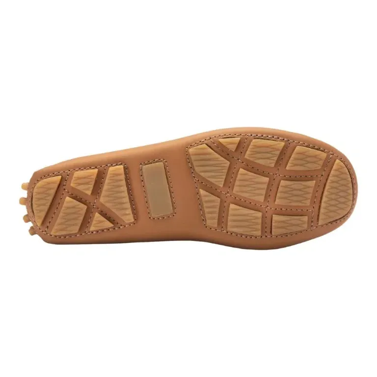 2581 - Tan Sahara Leather Soft Loafer for Girl by London Kids