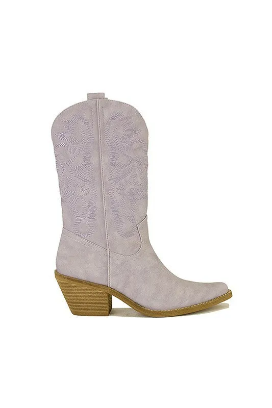 Adela Casual Western Boots