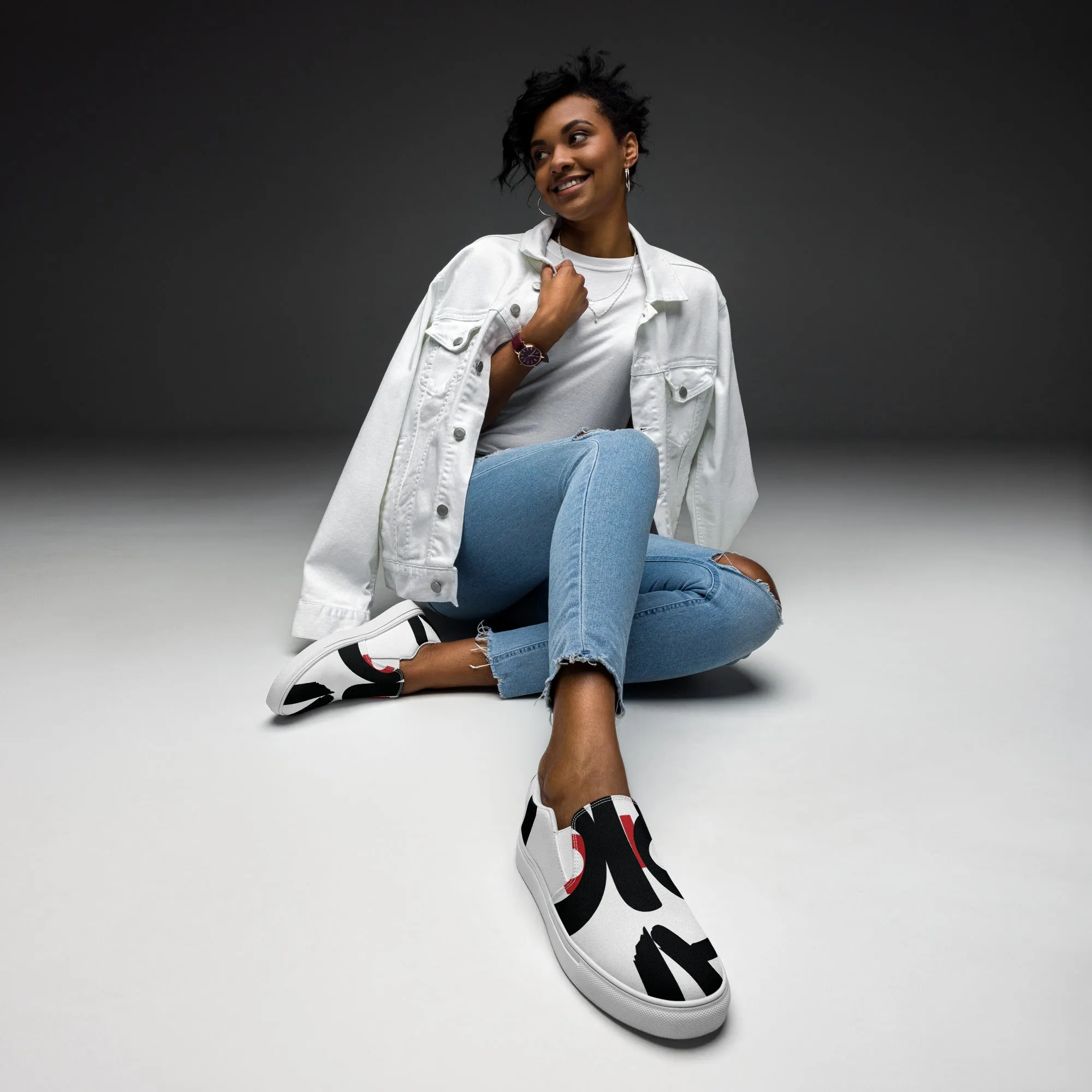 AFRICAN SAMURAI Women’s Slip-On Canvas Shoes