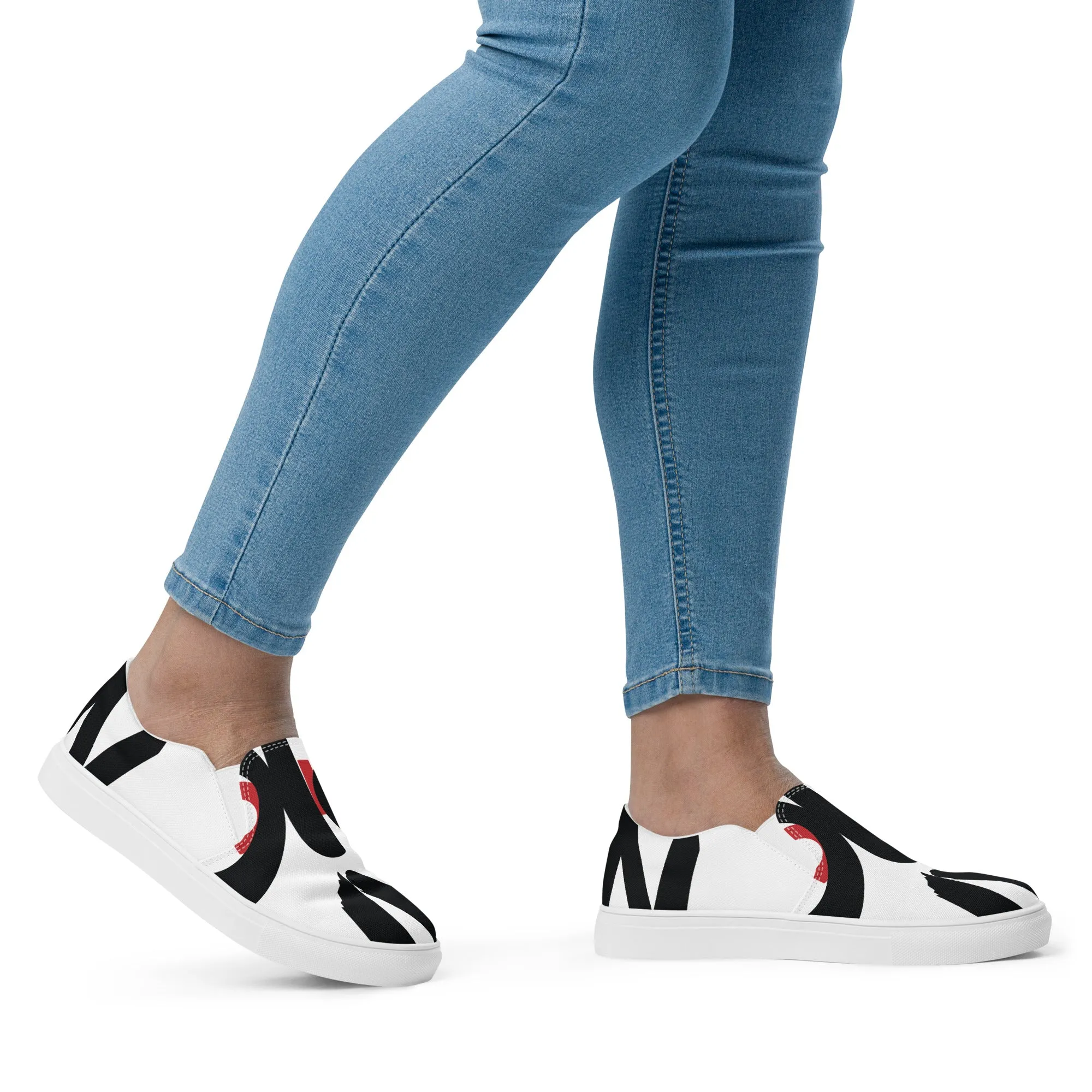 AFRICAN SAMURAI Women’s Slip-On Canvas Shoes