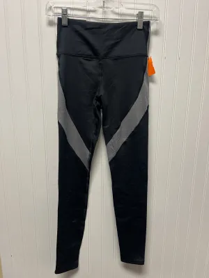 Athletic Leggings By Under Armour In Black & Grey, Size: Xs