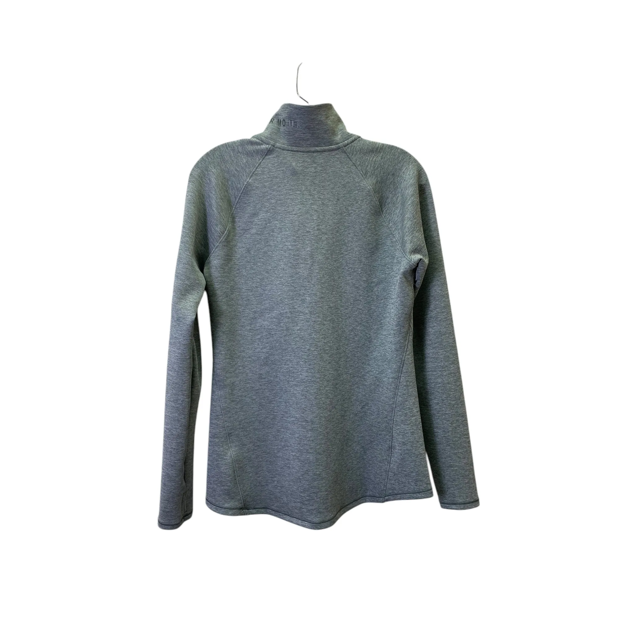 Athletic Sweatshirt Collar By Under Armour In Grey, Size:M