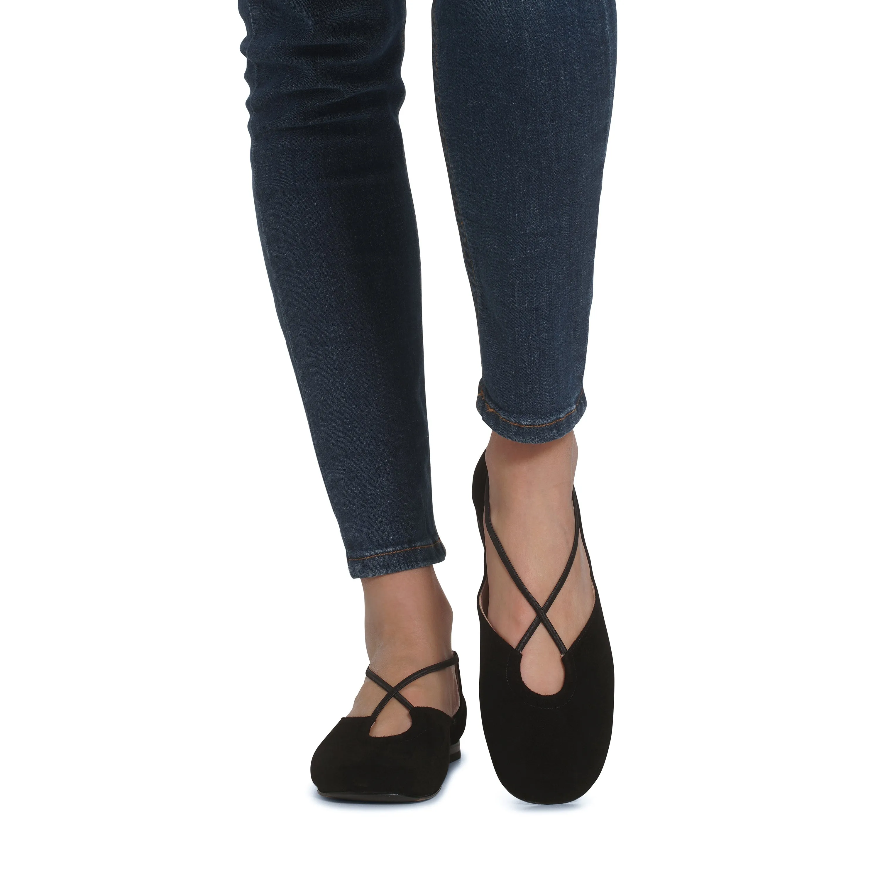 Bria Flexlite Flats Nero