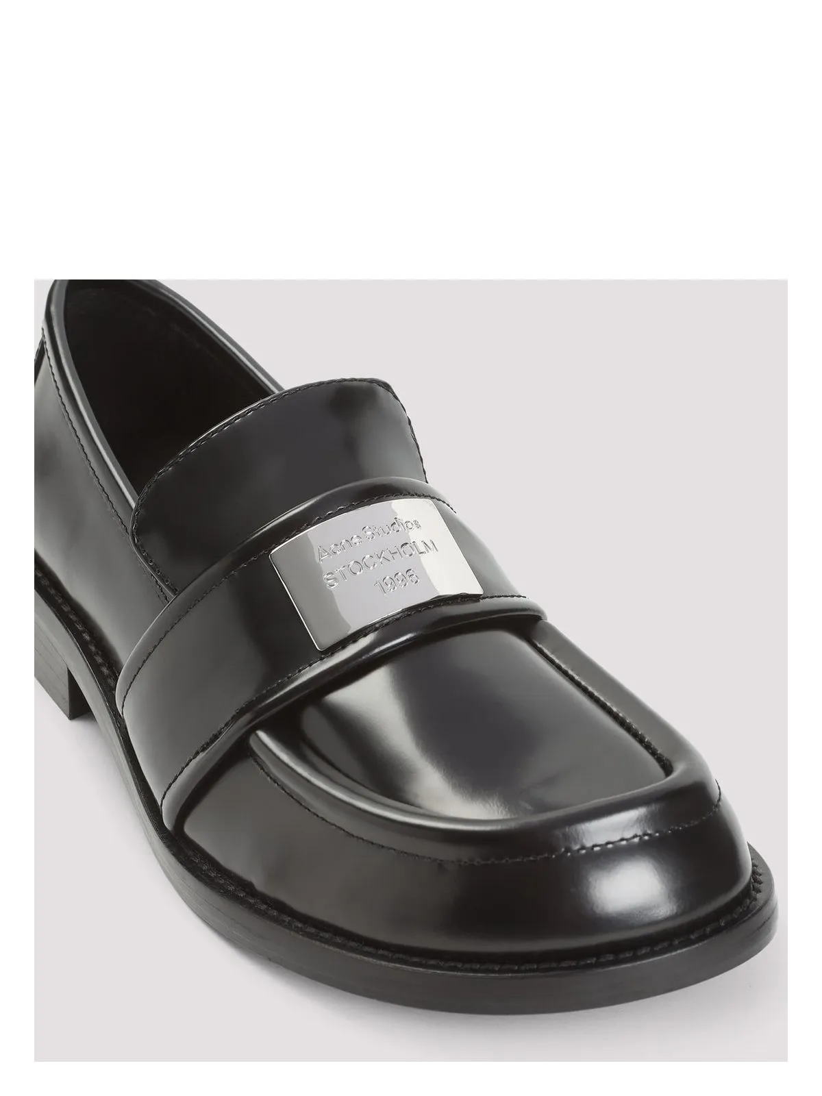 BRUSHED LEATHER LOAFERS
