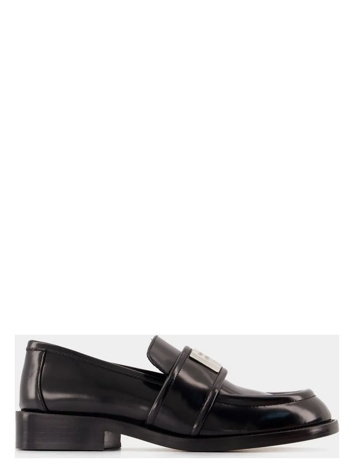 BRUSHED LEATHER LOAFERS