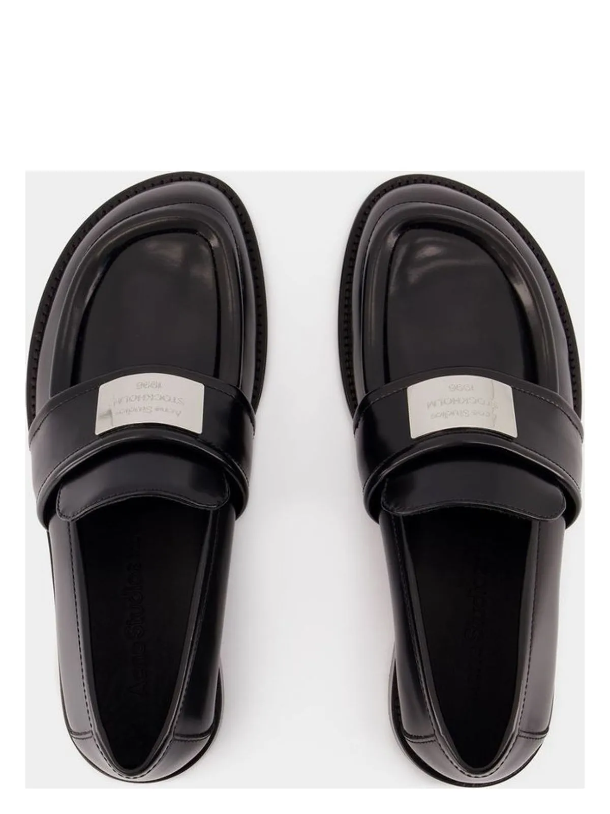 BRUSHED LEATHER LOAFERS