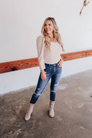 Cambridge Square Neck Top