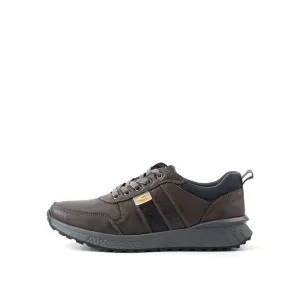 camel active Leather Lace Up Shoes Men Dark Grey DELSON 852366-RS1-13