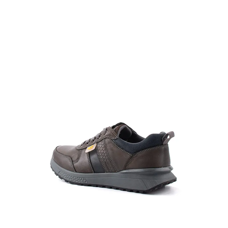 camel active Leather Lace Up Shoes Men Dark Grey DELSON 852366-RS1-13