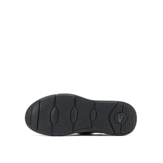 camel active Leather Slip On Shoes Men Black GAVINO-852502-RS1-1