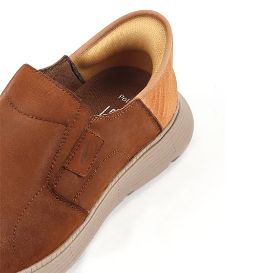 camel active  Leather Slip On Shoes Men Camel POLINUS-852501-RS1-83