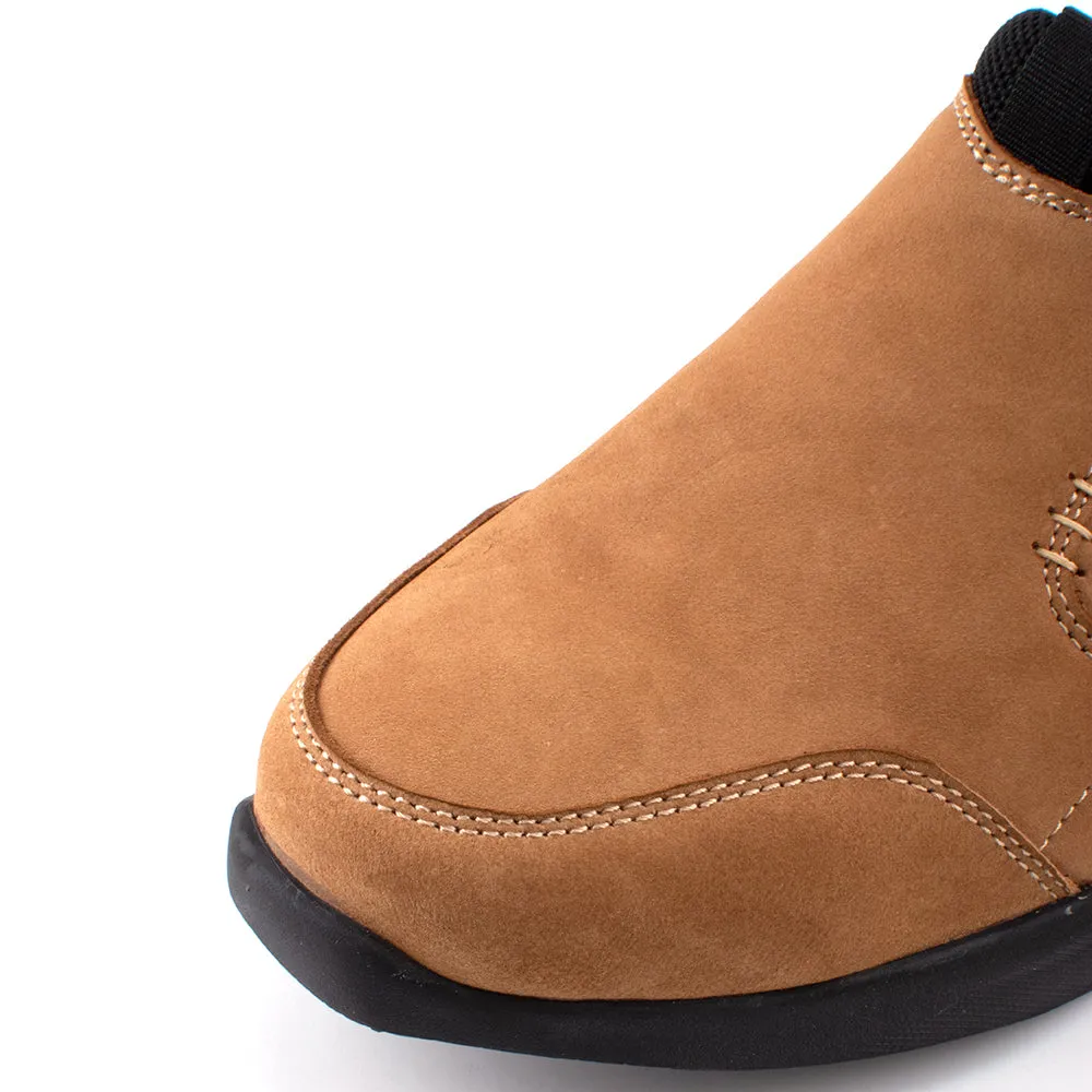 camel active Leather Slip On Shoes Men Tan OSWIN-852409-RS1-8