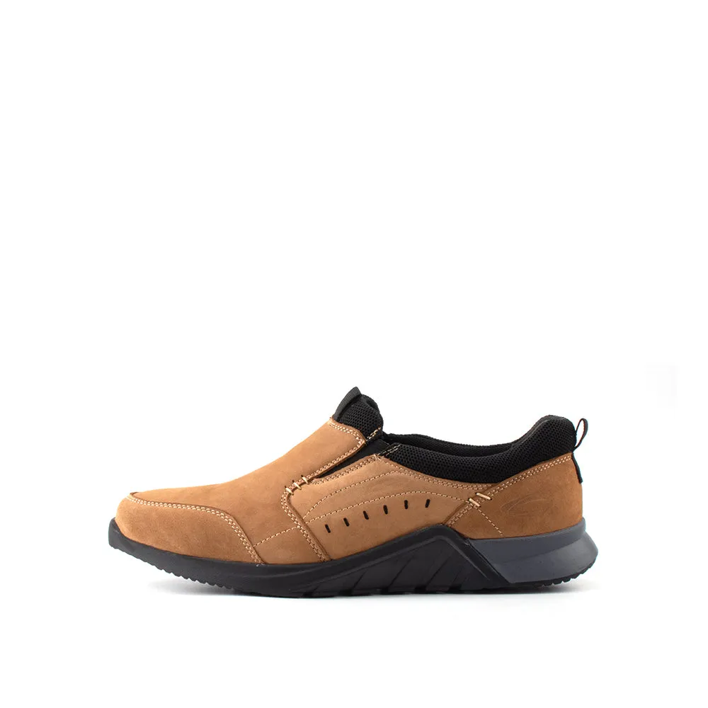 camel active Leather Slip On Shoes Men Tan OSWIN-852409-RS1-8