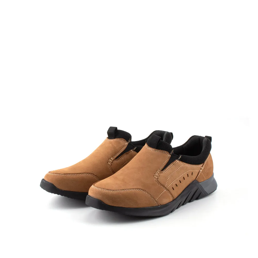 camel active Leather Slip On Shoes Men Tan OSWIN-852409-RS1-8