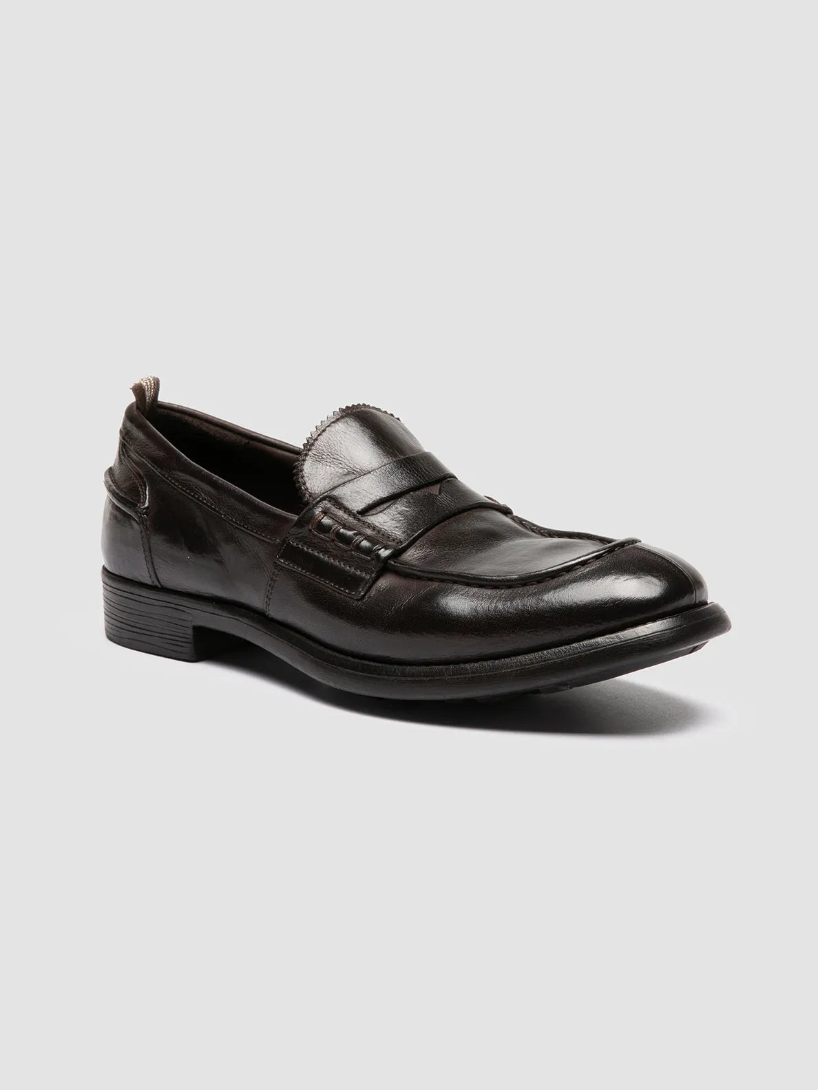 CHRONICLE 056 - Dark Brown Leather Penny Loafers