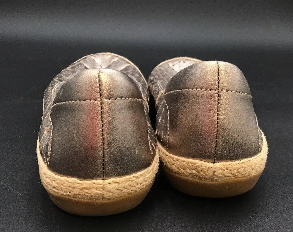 Collection By Clarks Women's Gold Ballet Flats - Size 8.5M