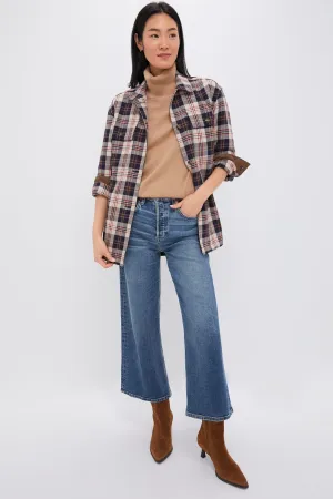 Cream Plaid Platt Ranch Jacket