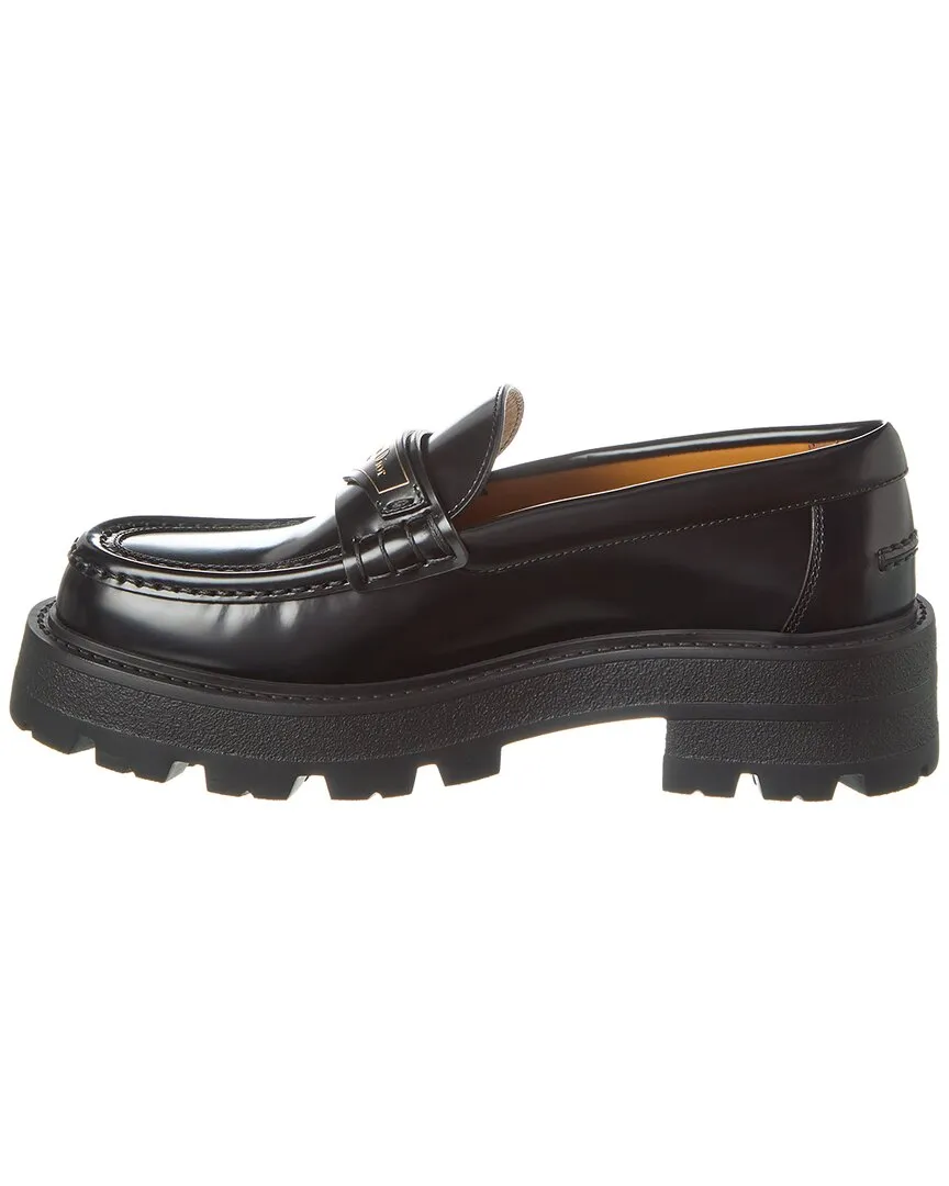 Dior Boy Leather Platform Loafer