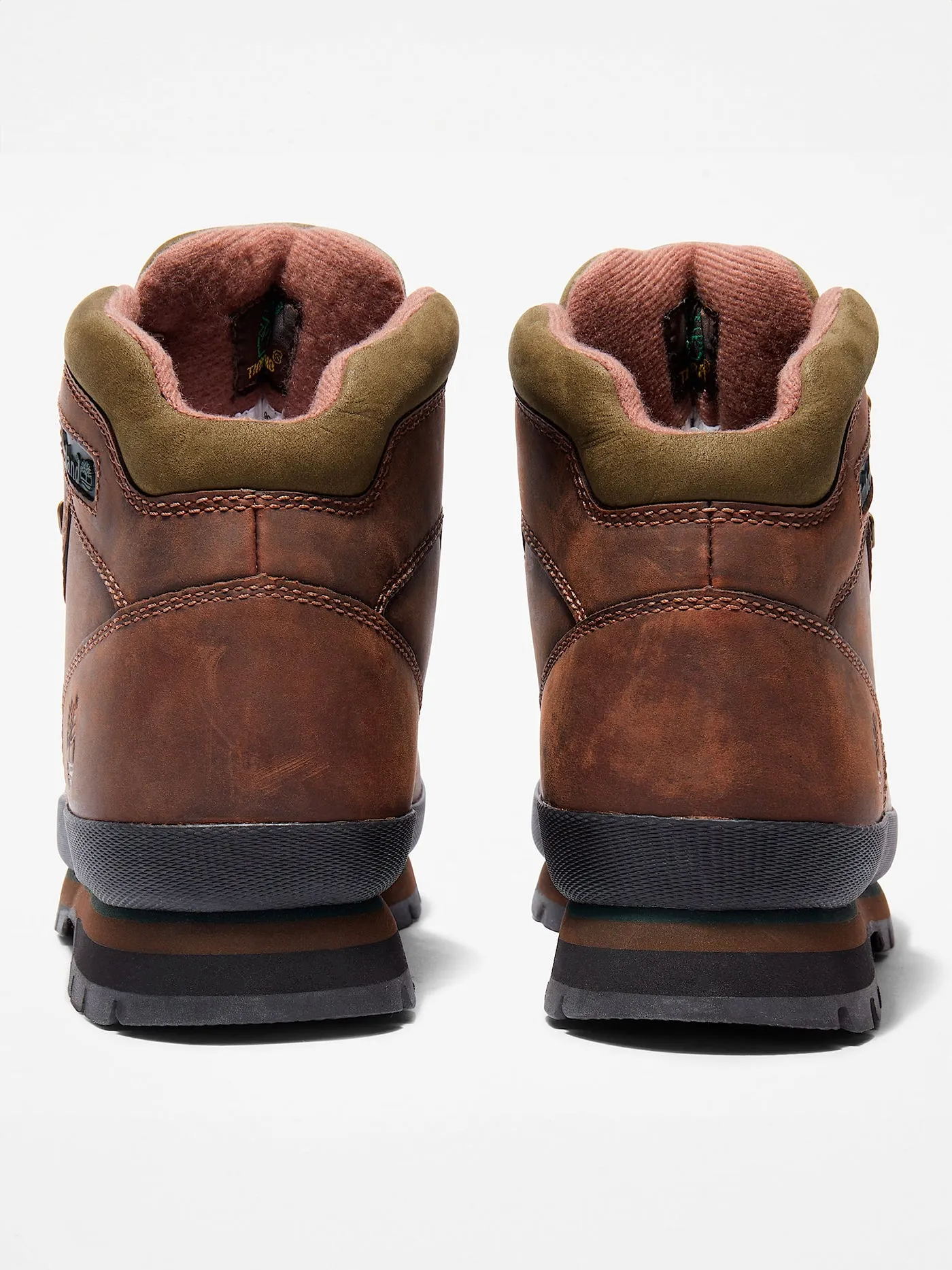 Euro Hiker Mid Lace-Up Medium Brown Full Grain Boots
