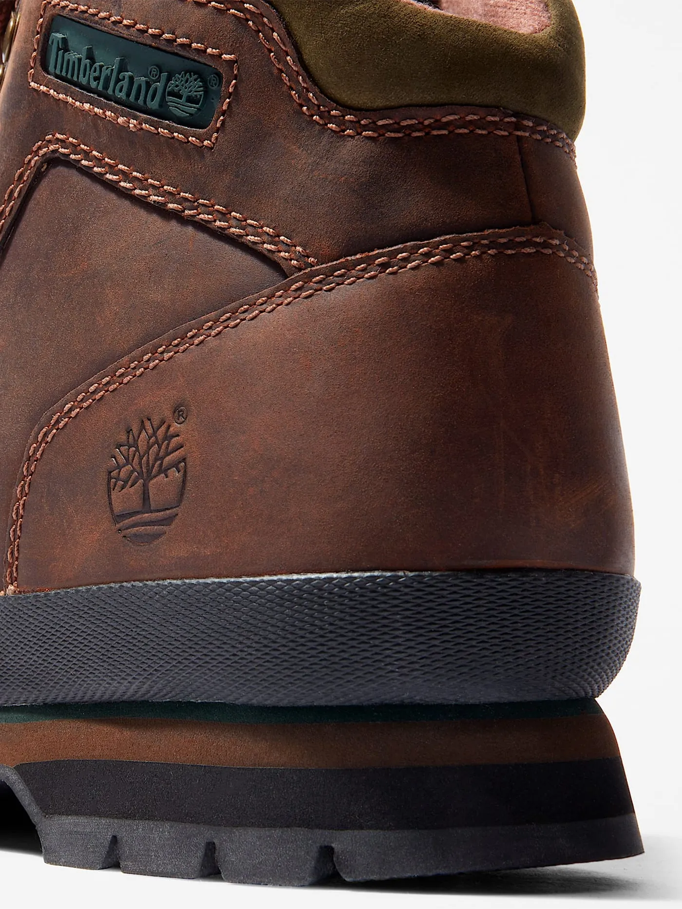 Euro Hiker Mid Lace-Up Medium Brown Full Grain Boots