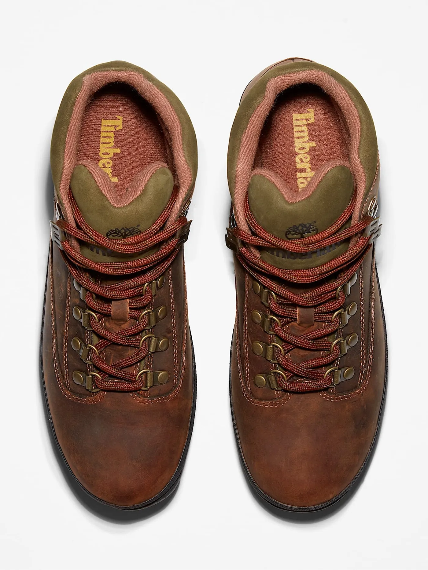 Euro Hiker Mid Lace-Up Medium Brown Full Grain Boots