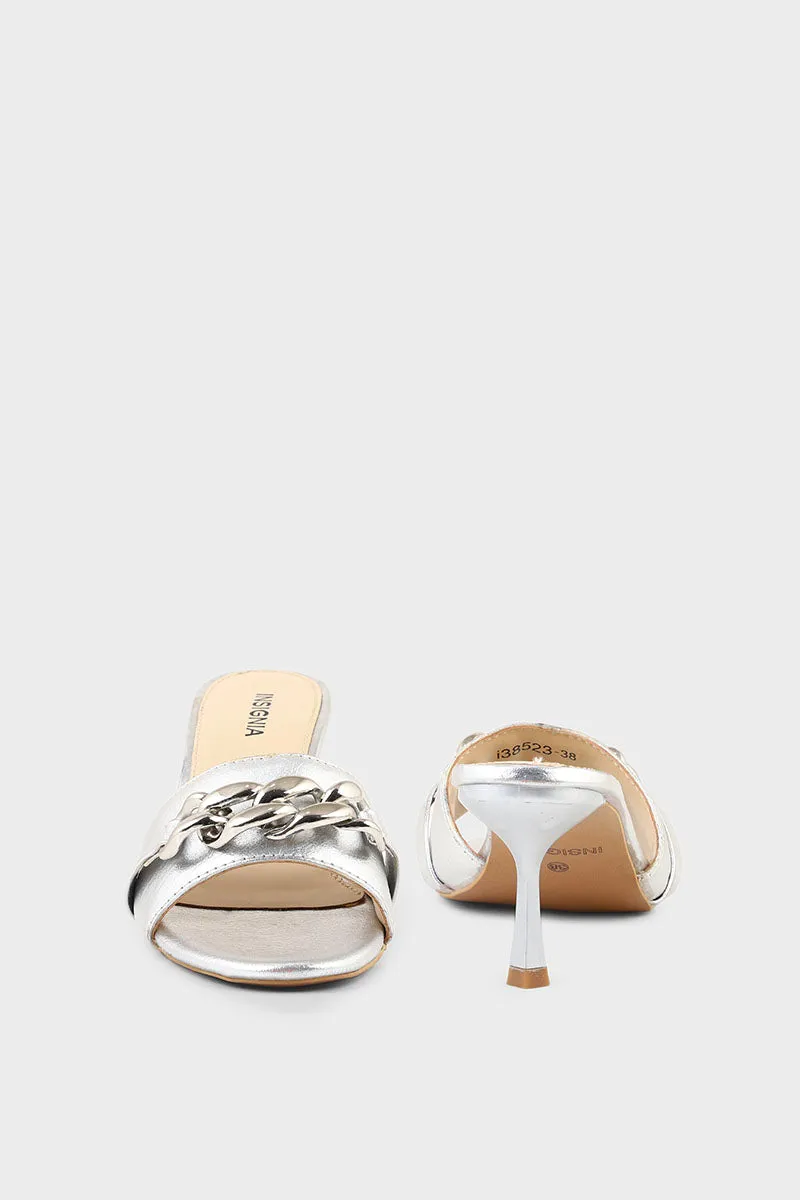 Formal Slip On I38523-Silver