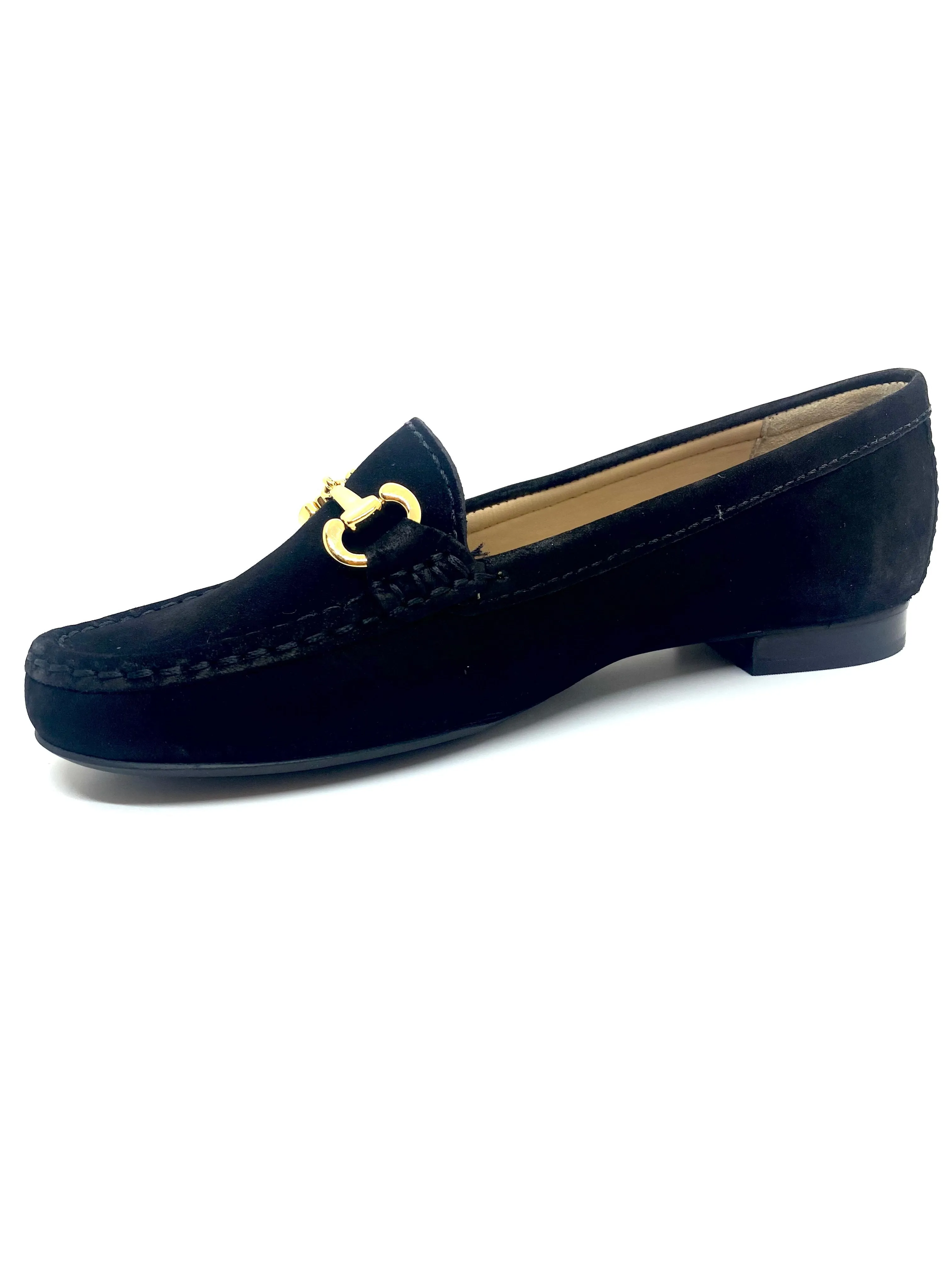 Maria Lya Ladies Nubuck Snaffle Loafer