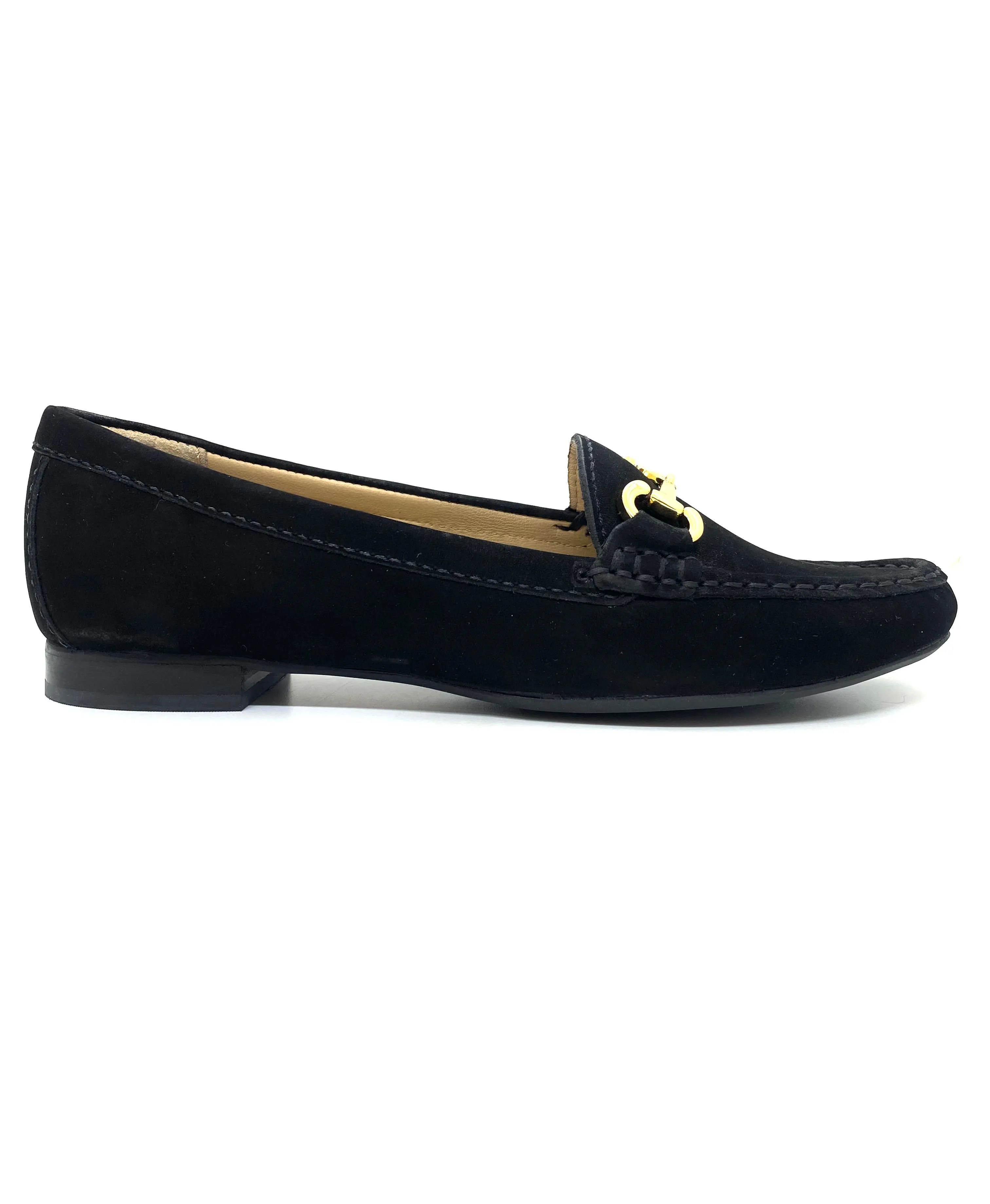 Maria Lya Ladies Nubuck Snaffle Loafer