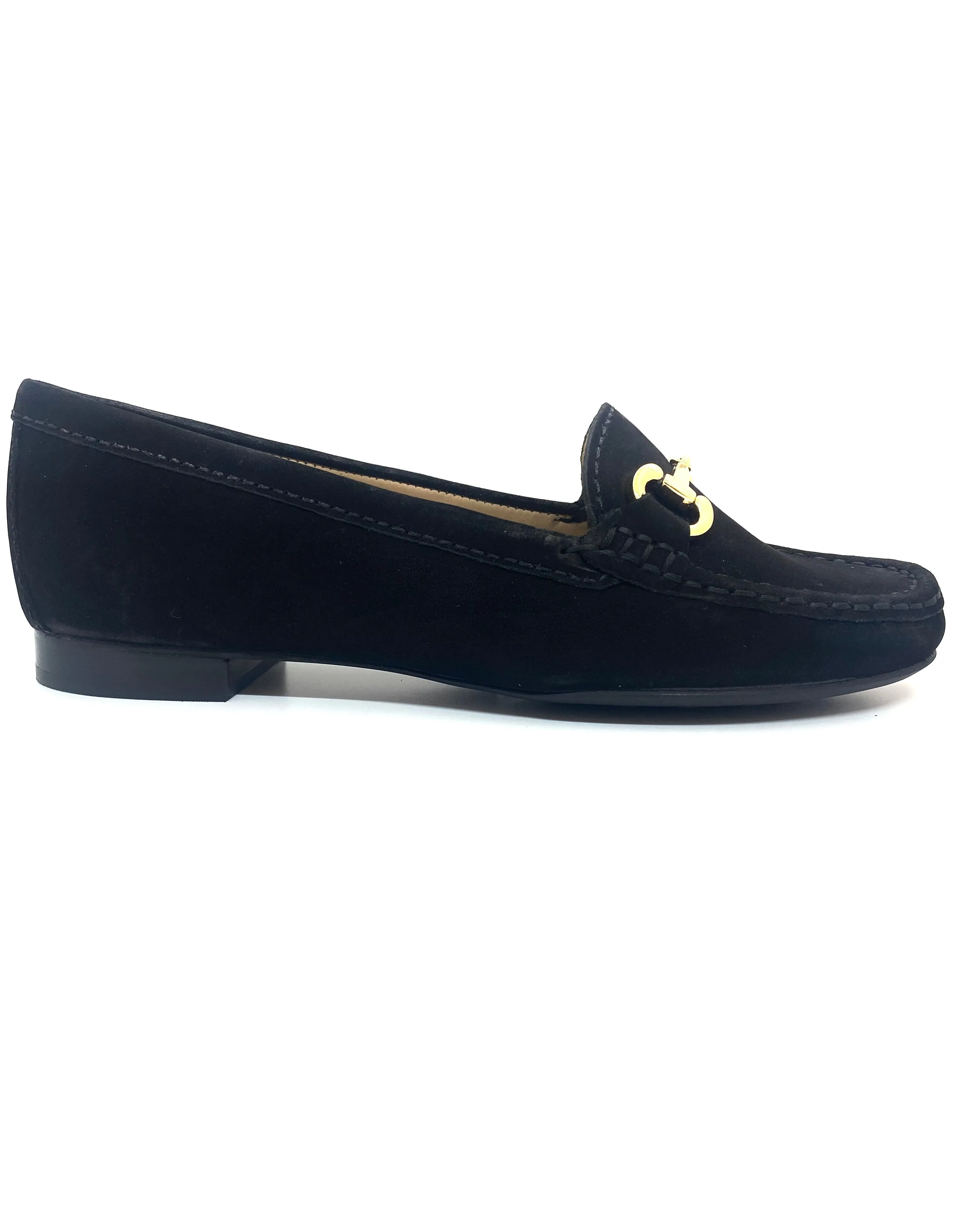 Maria Lya Ladies Nubuck Snaffle Loafer