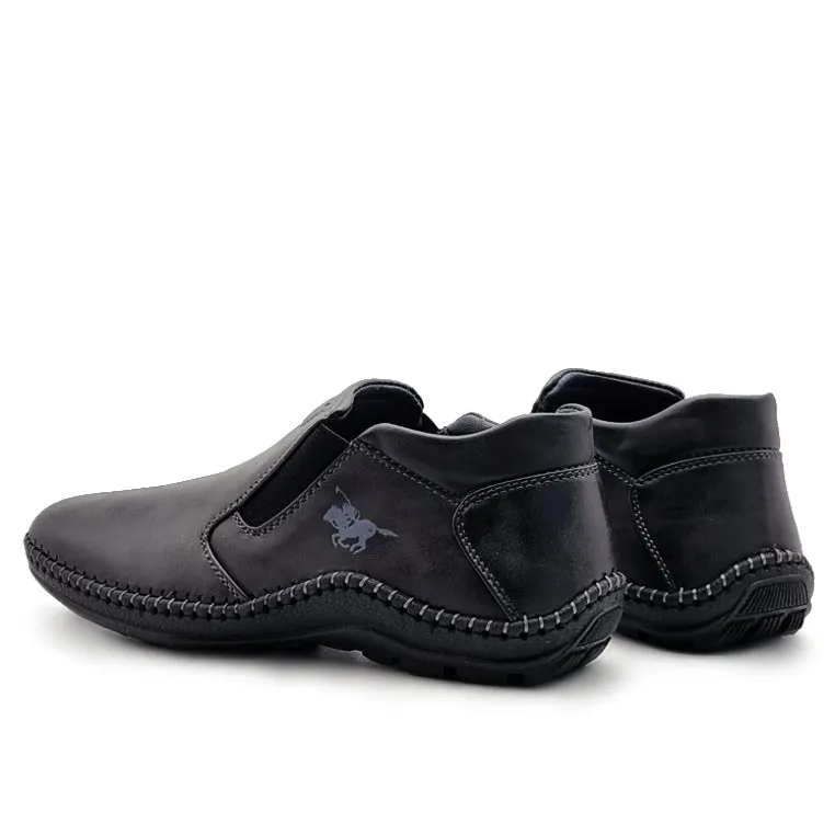 Mid-Top Laceless Slip On Loafers