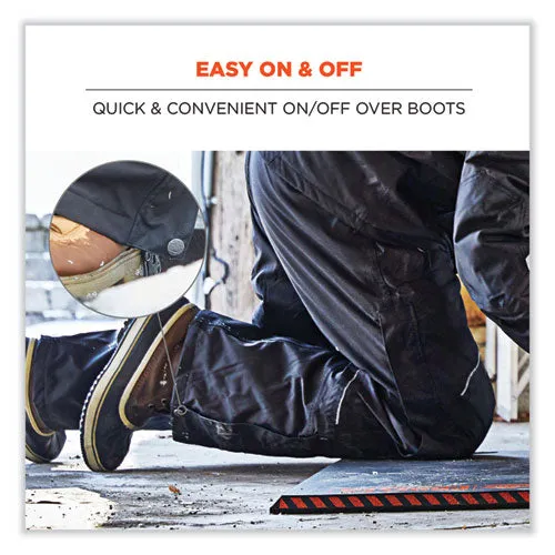 N-ferno 6472 Thermal Bib With 300d Oxford Shell, 4x-large, Black, Ships In 1-3 Business Days