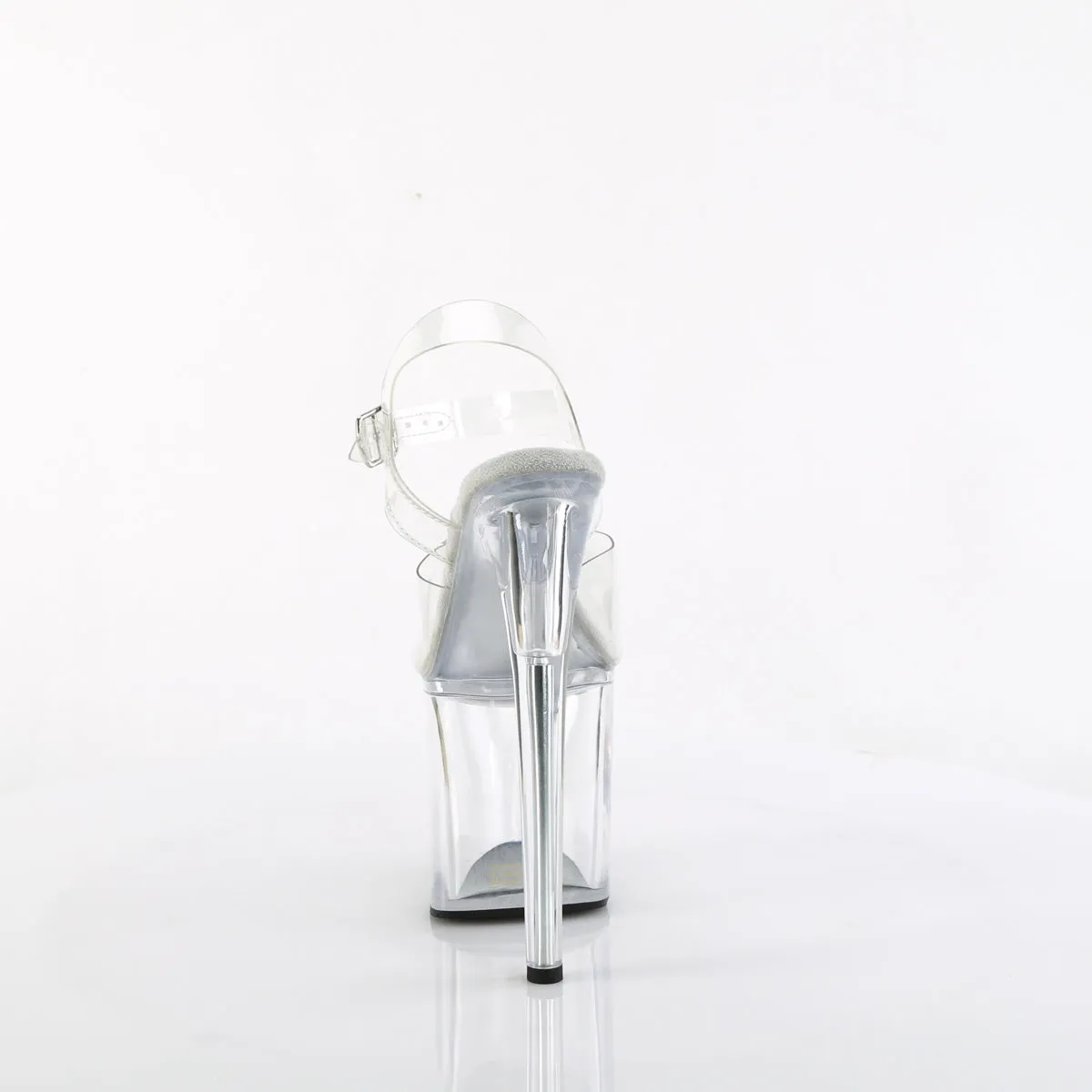 NAUGHTY-808 Pleaser Clear Sexy Platform Shoes (Pole Dancing Heels)