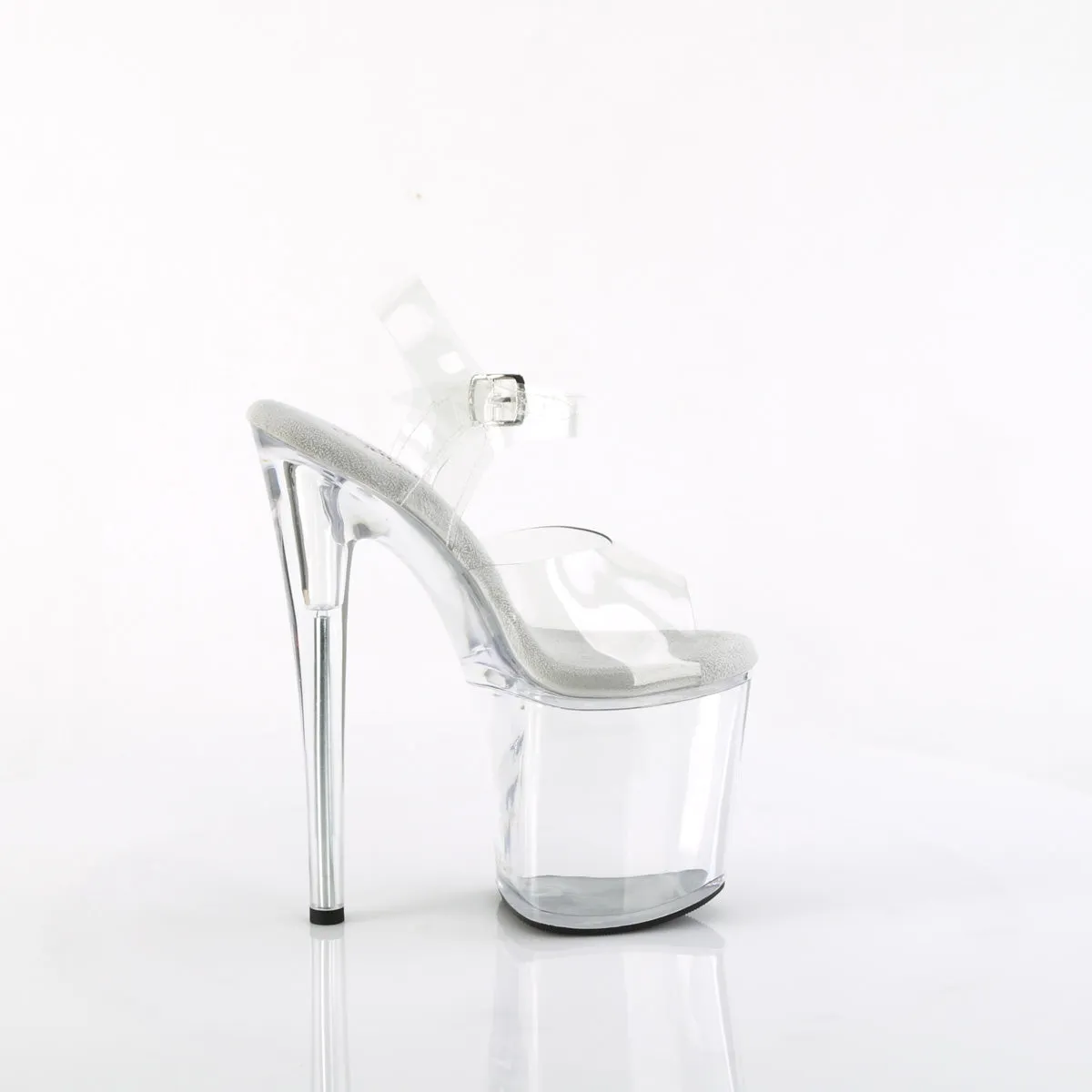 NAUGHTY-808 Pleaser Clear Sexy Platform Shoes (Pole Dancing Heels)