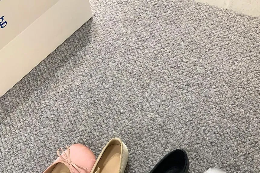 Plain Bow Ballet Flats