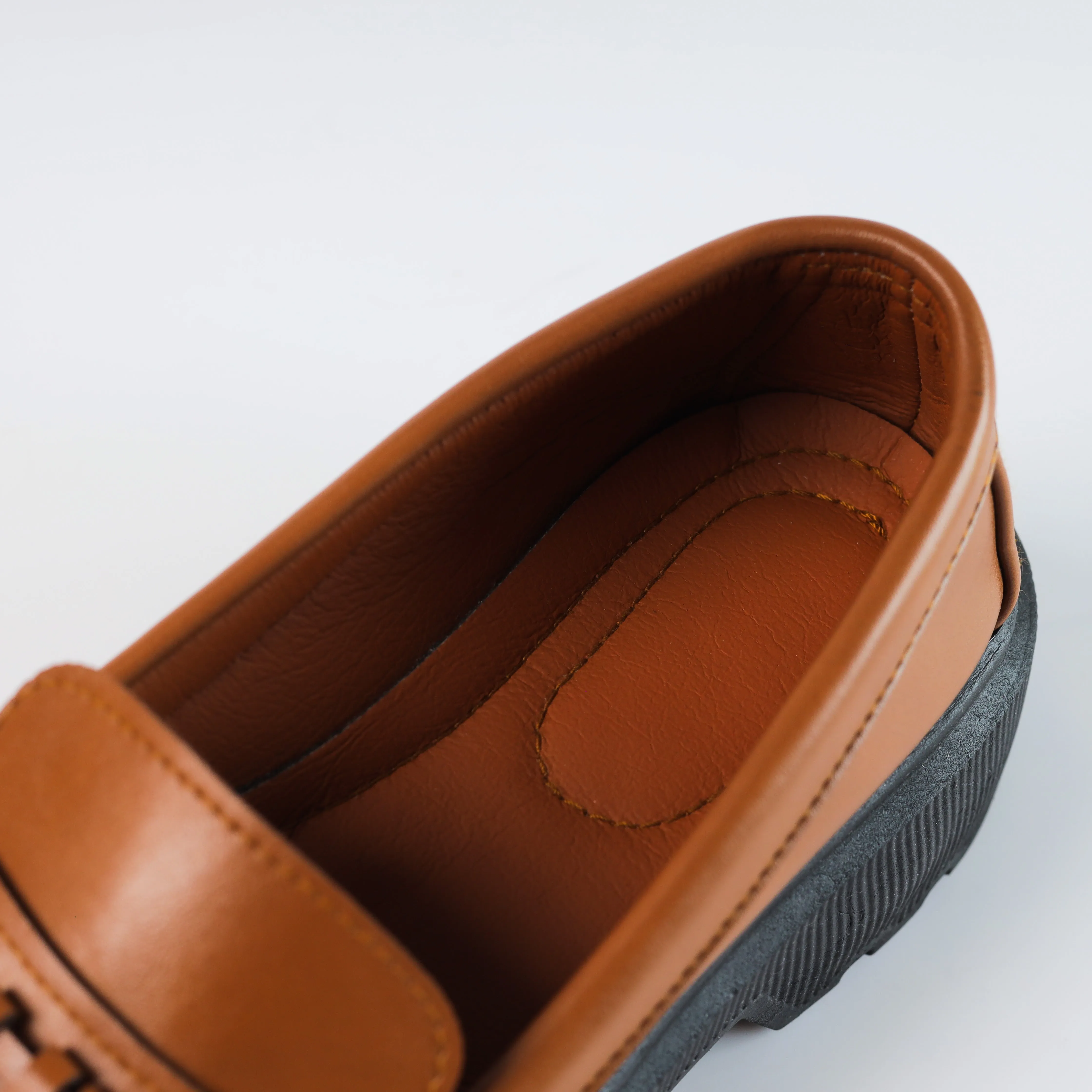 Quality Leather Chunky Bells Loafers - Havan