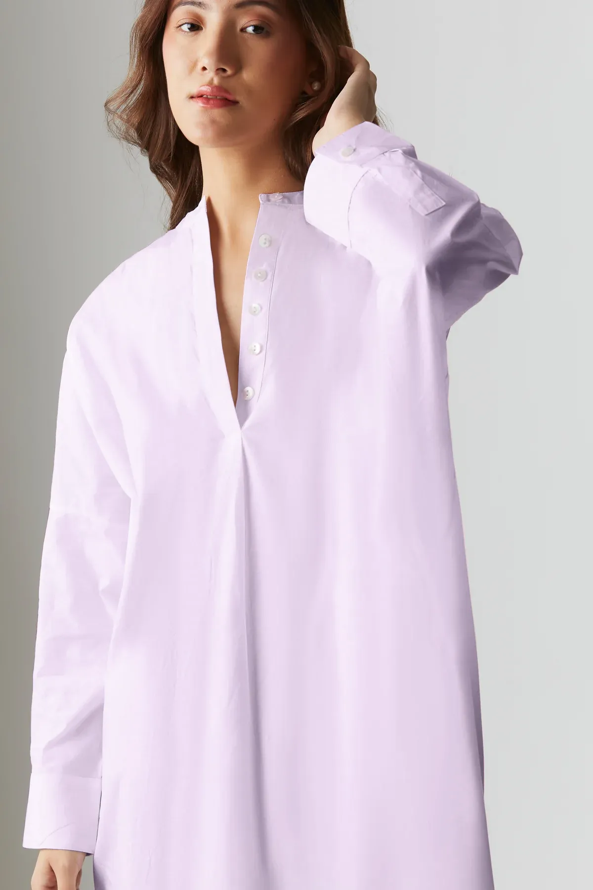 Relaxed Weekend Tunic : Lavender Stone