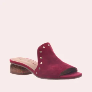 Roman Cherry slip on sandals