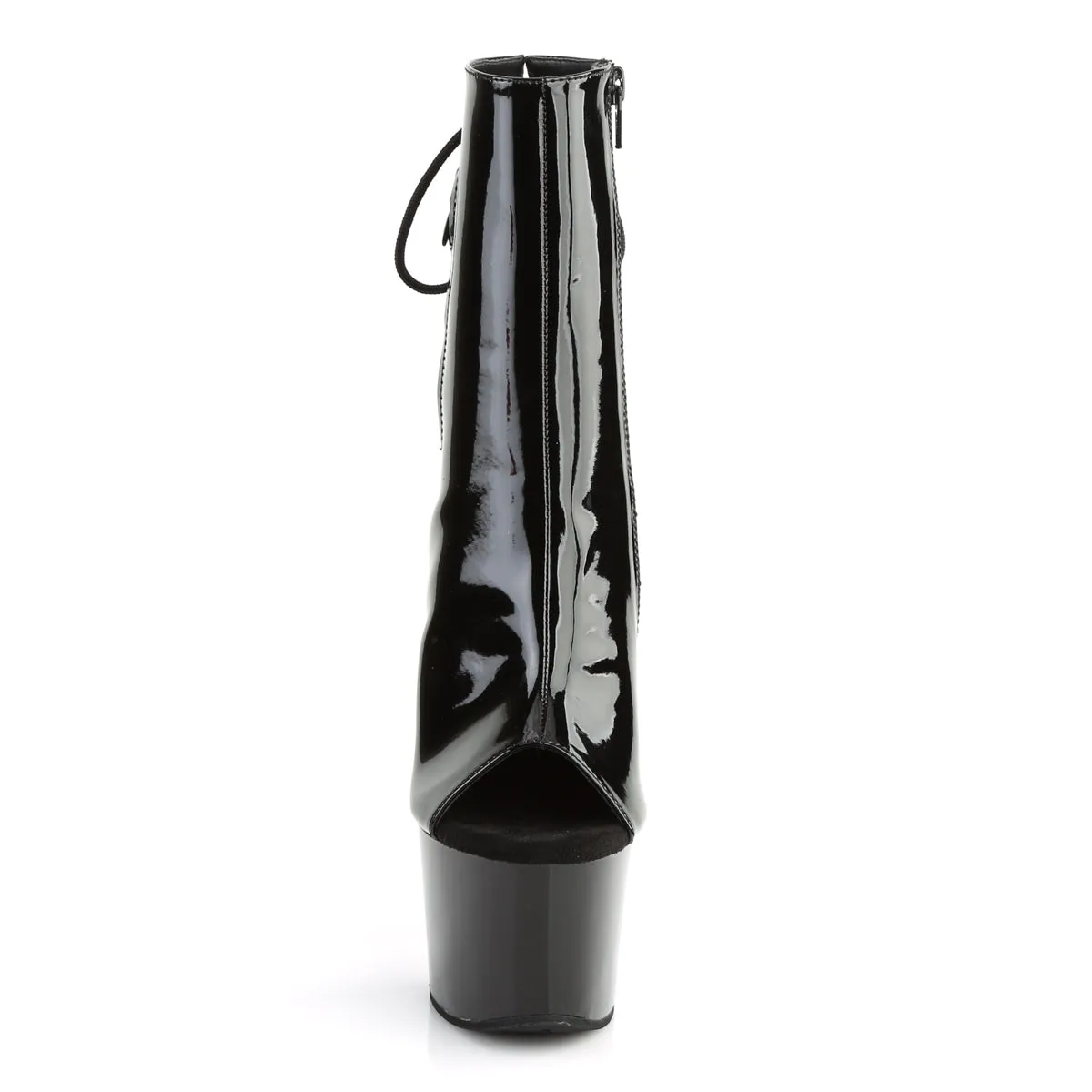 SKY-1018 Pleaser Black Patent Sexy Platform Shoes (Pole Dancing Heels)