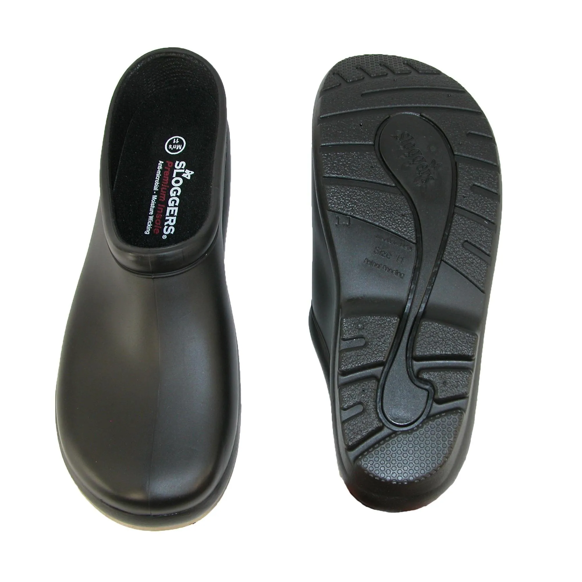 Sloggers Men's Short Clog Slip On Rain Shoes