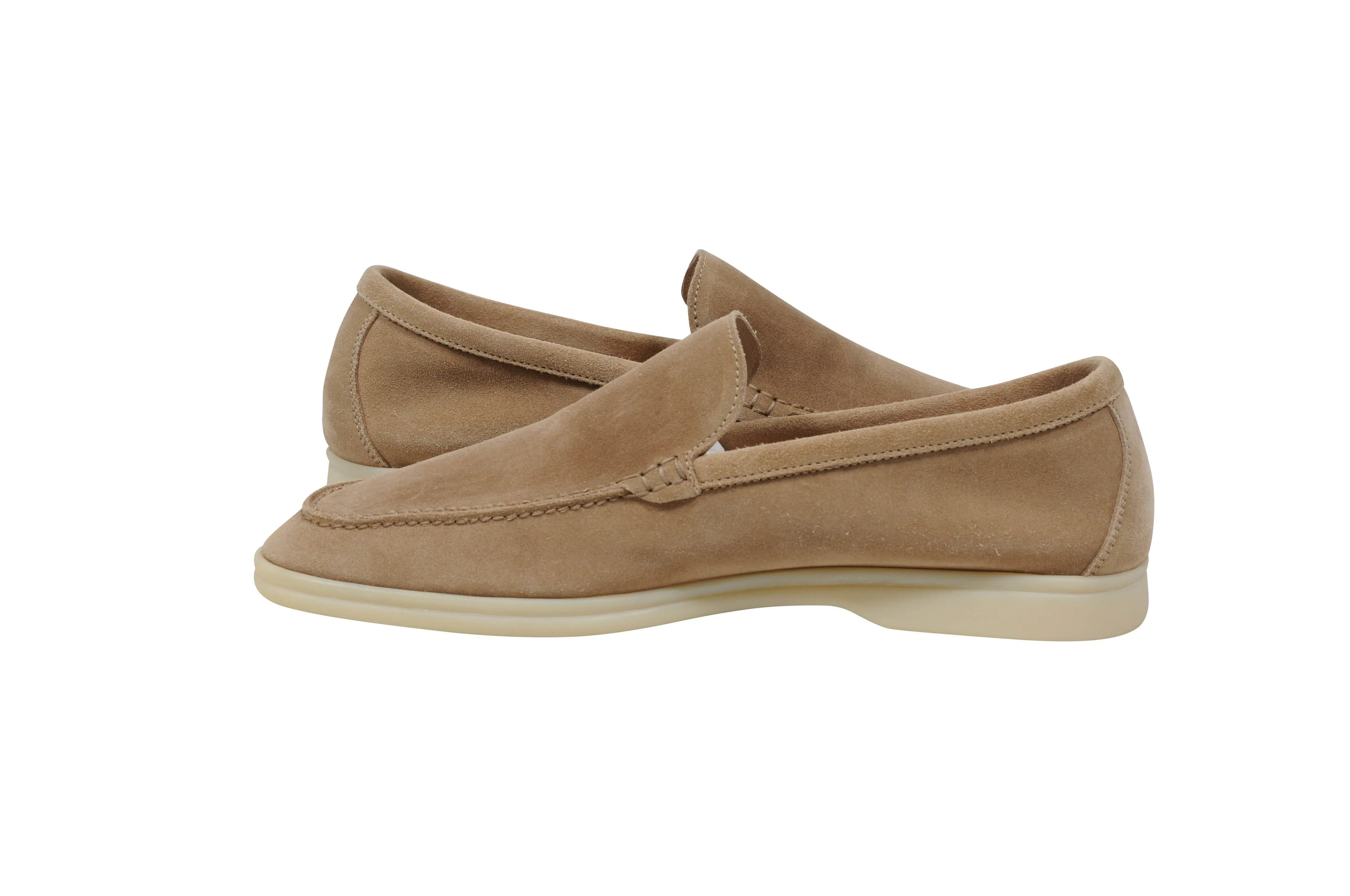Tan Summer Walk Slip Ons