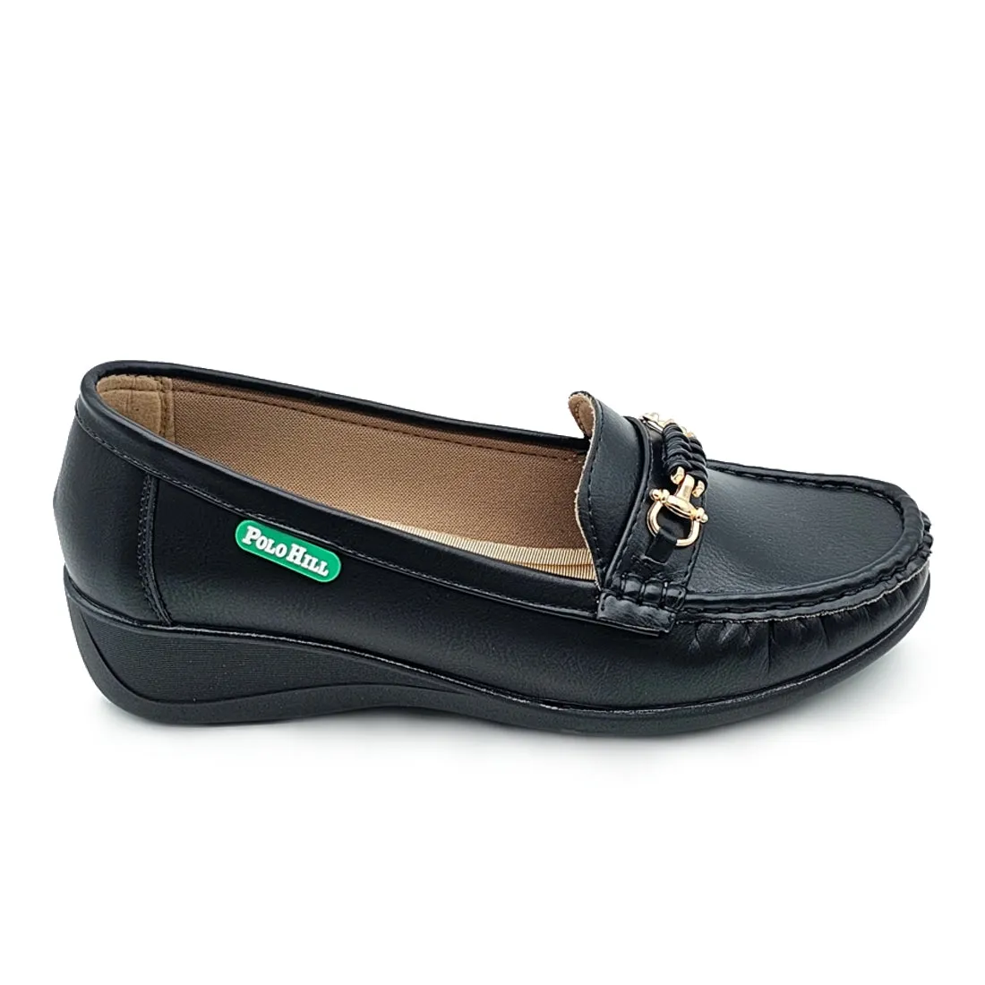 Wedge Horsebit Loafers Shoes